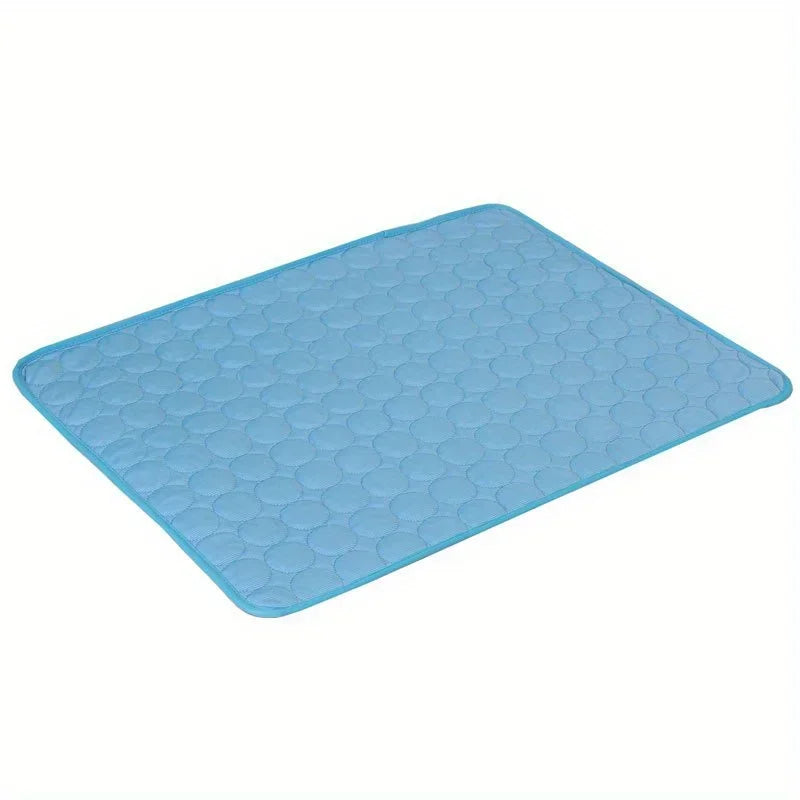 Cooling Pet Mat for Dogs & Cats | Breathable Washable Summer Ice Silk Sleeping Pad