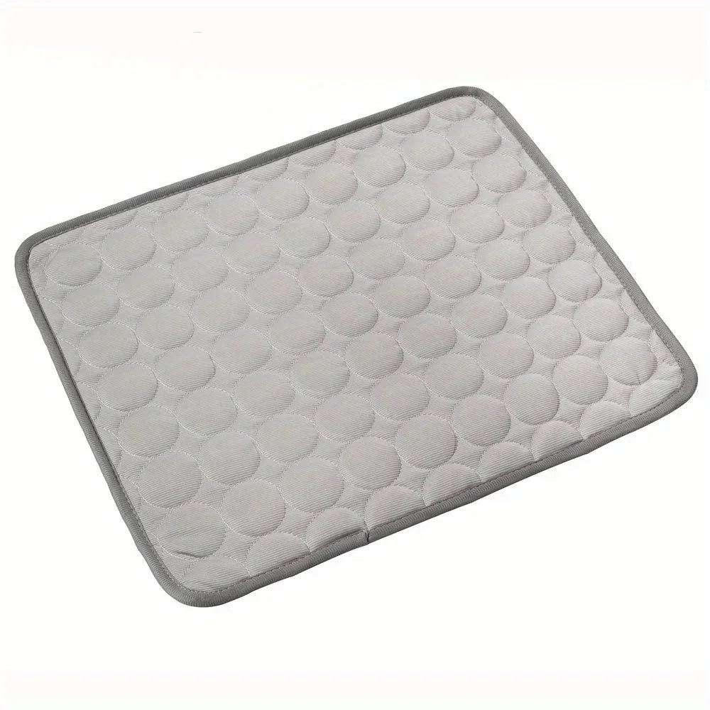 Cooling Pet Mat for Dogs & Cats | Breathable Washable Summer Ice Silk Sleeping Pad