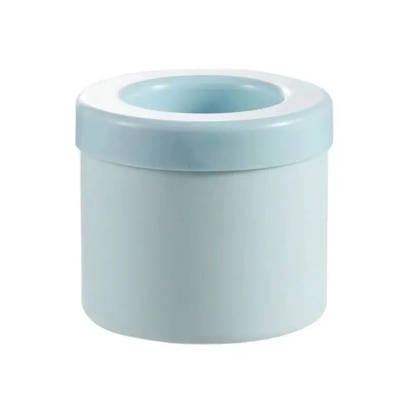Easy Release Silicone Ice Cube Maker with Storage Bucket & Lid
