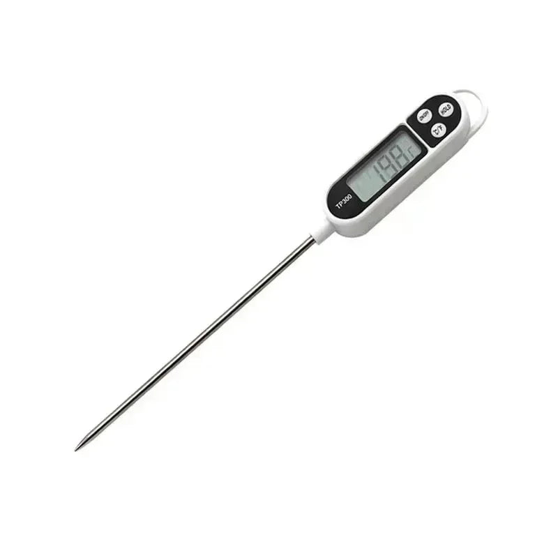 Instant Read Digital Meat Thermometer – Waterproof Food Thermometer for Grilling, BBQ, Cooking & Baking